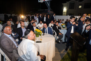 Rav Binyomin Hatzadik, Mashgiach of Yeshivas Mir Yerushalayim Visits Deal NJ