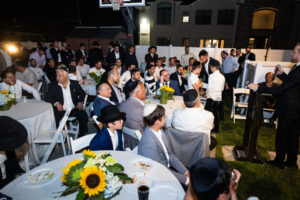 Rav Binyomin Hatzadik, Mashgiach of Yeshivas Mir Yerushalayim Visits Deal NJ