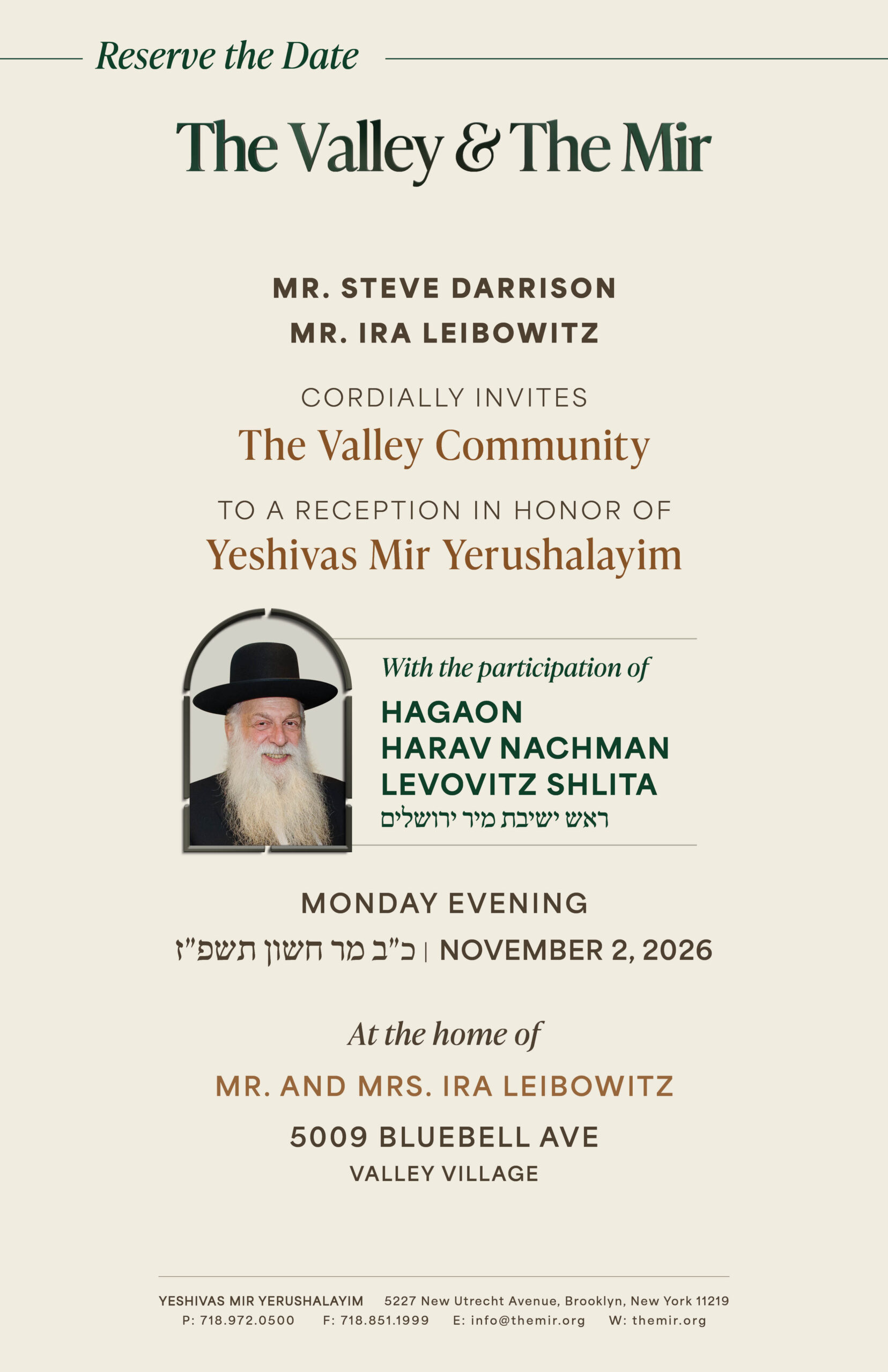 The Valley and The Mir | Nov 2nd
